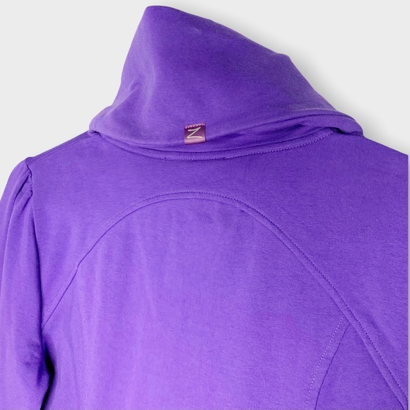 Zobha Women's Alexis Purple Zip-Up Jacket | Size S - Picture 5 of 8